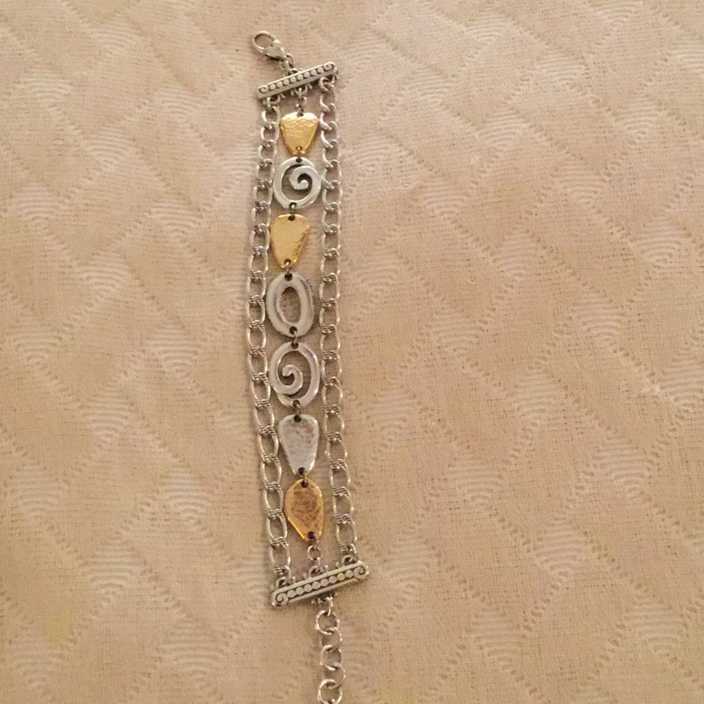 Brighton bracelet gold and silver